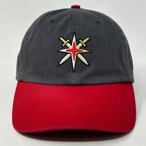 Las Vegas Golden Knights Dad Hat Baseball Cap NHL Hockey 47 Brand Strapback Gray